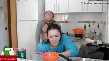 brazzer brother and sister in kitchen