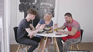 amateur blonde mom fucking hes son s friend