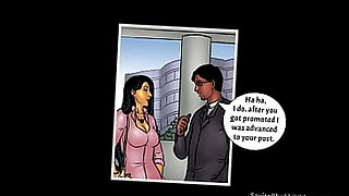 cartoon of savita bhabhi with mantri jee