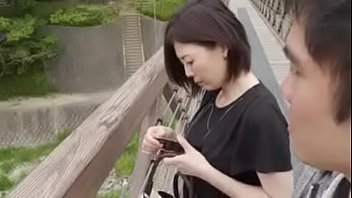 horny japanese wives massage and then fucked at home