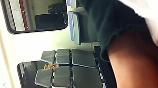 she groping dick hand in metro