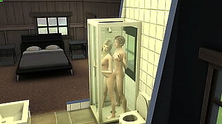 little sister spy shower