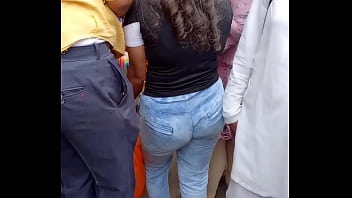 nice round ass in jeans