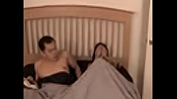 mom and son love in bed