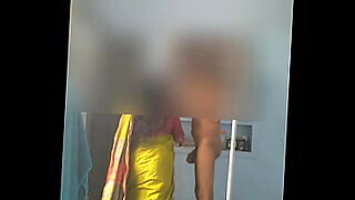 south indian aunty self dress change record