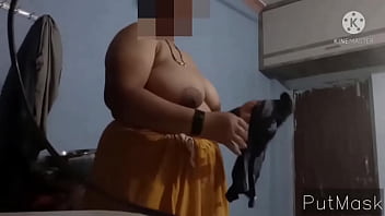 telugu aunty with nighty