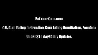 mommy makes me eat my own cum