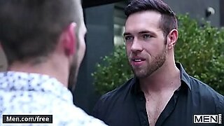 james persuades girlfriend darcy to fuck him before leaving
