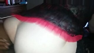 girl masturbates on bed