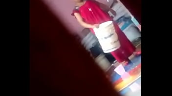 desi mallu mom change her dress front of her son