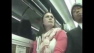 groped and cumming on public train