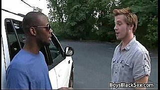 cute pixie blonde with big ass penetrated by two blacks